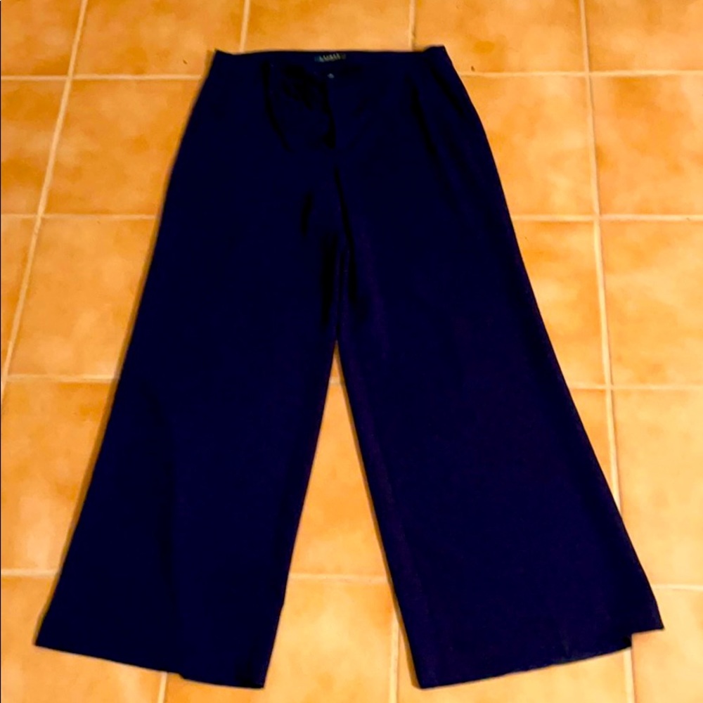 Ralph Lauren Wide Leg Dress Pant